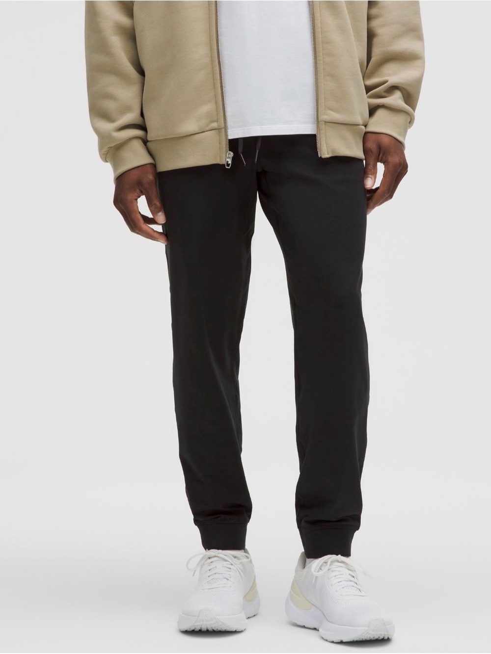 Lululemon Men's Black Jogger Pants - Comfortable Everyday Fit